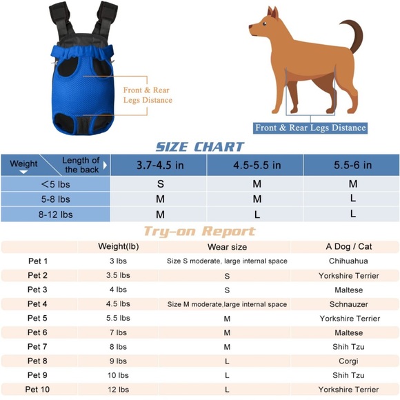 Dog carrier backpack size L - Picture 2 of 4